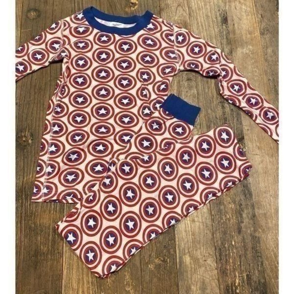 Hanna Andersson Captain America Marvel Pajamas
